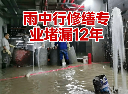 垫江地下室防水堵漏案例